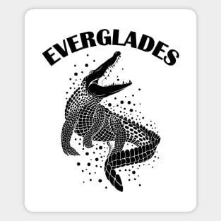 Alligator Silhouette | Everglades Magnet